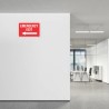 Emergency Exit Left Arrow Sign| Protector FireSafety