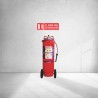 Mechanical Foam Fire Extinguisher Sign| Protector FireSafety