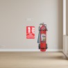 Co2 Fire Extinguisher Sign| Protector FireSafety