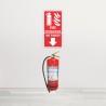 ABC Fire Extinguisher Down Arrow Sign| Protector FireSafety