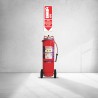 M. Foam Fire Extinguisher Down Arrow Sign| Protector FireSafety