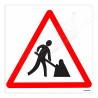 Man Working Ahead Road Safety Sign | Protector FireSafety