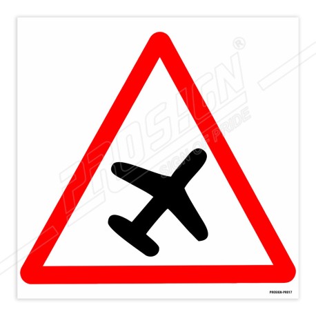 Airport Ahead Road Safety Sign| Protector FireSafety