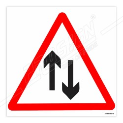 Two Way Road Safety Sign| Protector FireSafety