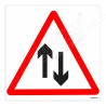 Two Way Road Safety Sign| Protector FireSafety