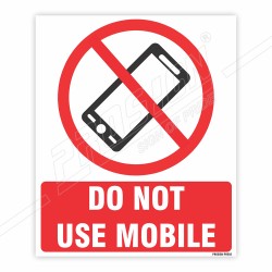 Do Not Use Mobile Road Safety Sign| Protector FireSafety