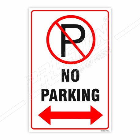 No Parking Road Safety Sign| Protector FireSafety