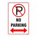 No Parking Road Safety Sign| Protector FireSafety
