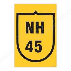 NH 45 Road Safety Sign| Protector FireSafety