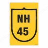 NH 45 Road Safety Sign| Protector FireSafety