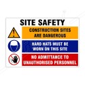 General Instruction Site Safety Sign| Protector FireSafety