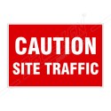 Caution Site Traffic Site Safety Sign| Protector FireSafety