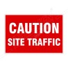 Caution Site Traffic Site Safety Sign| Protector FireSafety