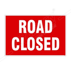 Road Closed Site Safety Sign| Protector FireSafety
