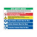 Instruction Site Safety Sign| Protector FireSafety