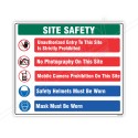 Instruction Site Safety Sign| Protector FireSafety