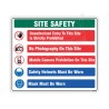 Instruction Site Safety Sign| Protector FireSafety