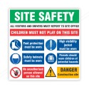 Instruction Site Safety Sign| Protector FireSafety
