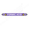 Formic Acid Pipe Marking Sticker Sign| Protector FireSafety