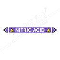 Nitric Acid Pipe Marking Sticker Sign| Protector FireSafety