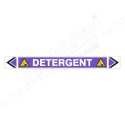 Detergent Pipe Marking Sticker Sign| Protector FireSafety