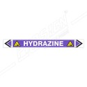 Hydrazine Pipe Marking Sticker Sign| Protector FireSafety