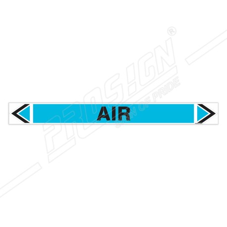 Air Pipe Marking Sticker Sign| Protector FireSafety