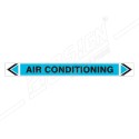 Air Conditioning Pipe Marking Sticker Sign| Protector FireSafety