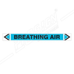 Breathing Air Pipe Marking Sticker Sign| Protector FireSafety