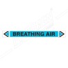 Breathing Air Pipe Marking Sticker Sign| Protector FireSafety