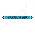 Vacuum Air Pipe Marking Sticker Sign| Protector FireSafety