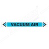 Vacuum Air Pipe Marking Sticker Sign| Protector FireSafety