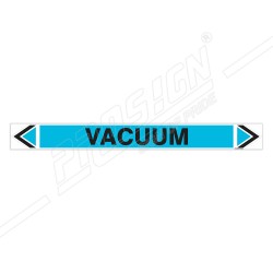 Vacuum Air Pipe Marking Sticker Sign| Protector FireSafety