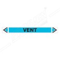 Vent Pipe Marking Sticker Sign| Protector FireSafety