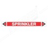 Sprinkler Fire Pipe Marking Sticker Sign| Protector FireSafety