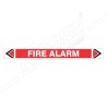 Fire Alarm Fire Pipe Marking Sticker Sign| Protector FireSafety