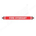 Fire Hydrant Fire Pipe Marking Sticker Sign| Protector FireSafety