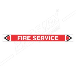 Fire Service Fire Pipe Marking Sticker Sign| Protector FireSafety