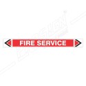 Fire Service Fire Pipe Marking Sticker Sign| Protector FireSafety