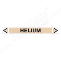 Helium Gas Pipe Marking Sticker Sign| Protector FireSafety