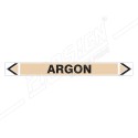Argon Gas Pipe Marking Sticker Sign| Protector FireSafety