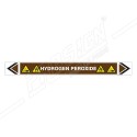 Hydrogen Peroxide Oil Pipe Marking Sticker Sign| Protector FireSafety