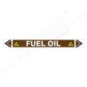 Fuel Oil Pipe Marking Sticker Sign| Protector FireSafety