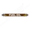 Fuel Oil Pipe Marking Sticker Sign| Protector FireSafety