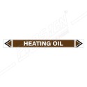 Heating Oil Pipe Marking Sticker Sign| Protector FireSafety