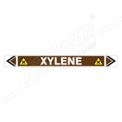 Xylene Oil Pipe Marking Sticker Sign| Protector FireSafety