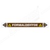 Formaldehyde Oil Pipe Marking Sticker Sign| Protector FireSafety