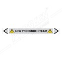 Low Pressure Steam Pipe Marking Sticker Sign| Protector FireSafety