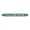 Polluted Water Pipe Marking Sticker Sign| Protector FireSafety