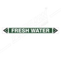 Fresh Water Pipe Marking Sticker Sign| Protector FireSafety